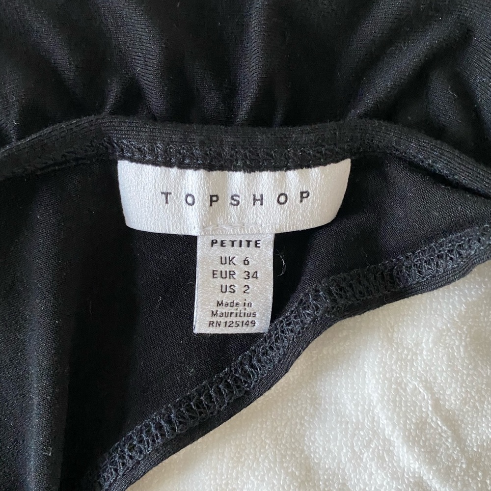TOPSHOP Petite Ruched Tank - Picture 6 of 8